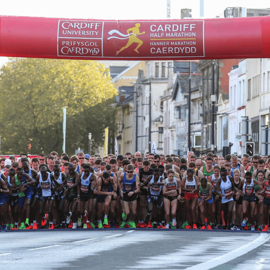 1 Cardiff Half  Instagram