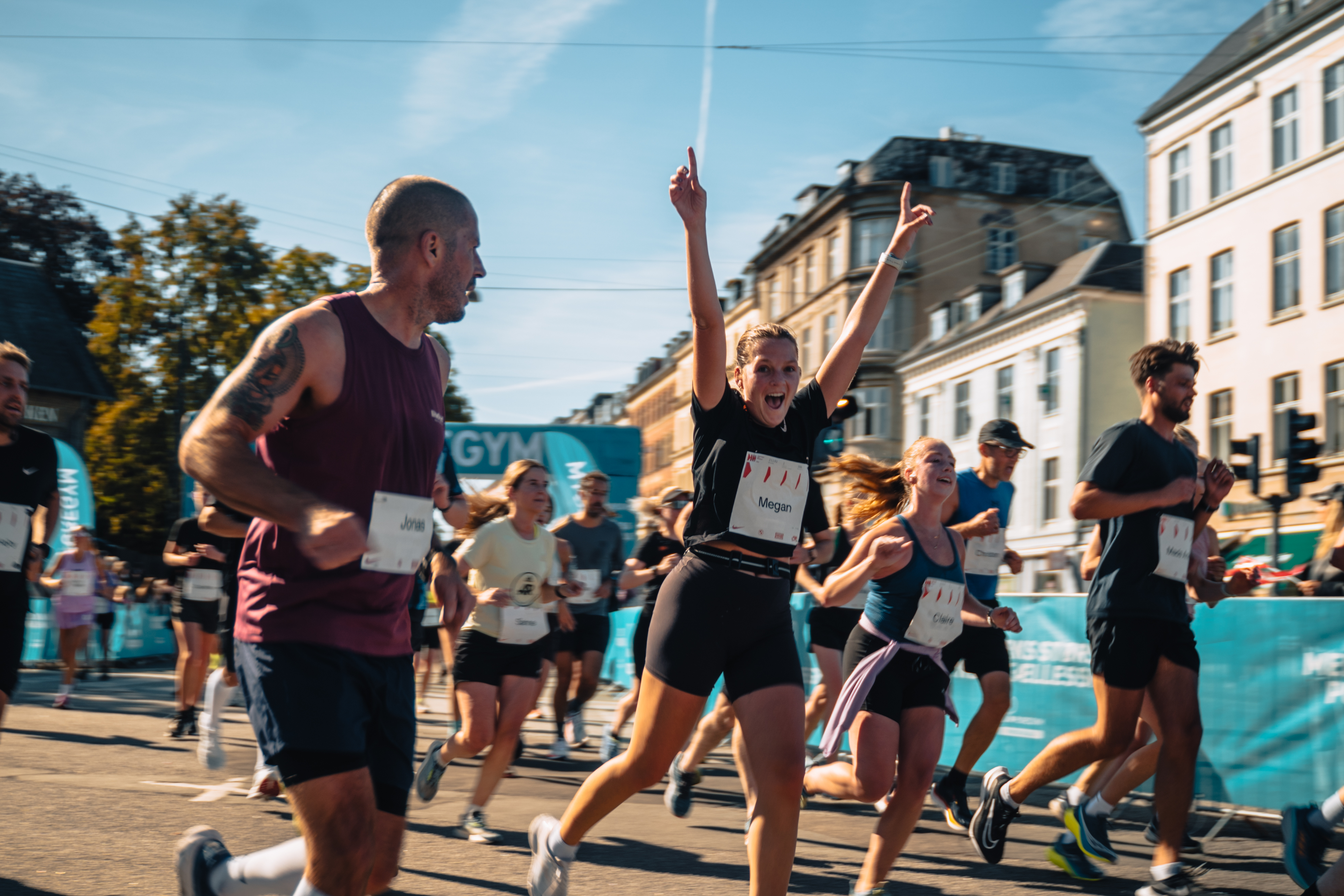 Runner at Copenhagen Half 