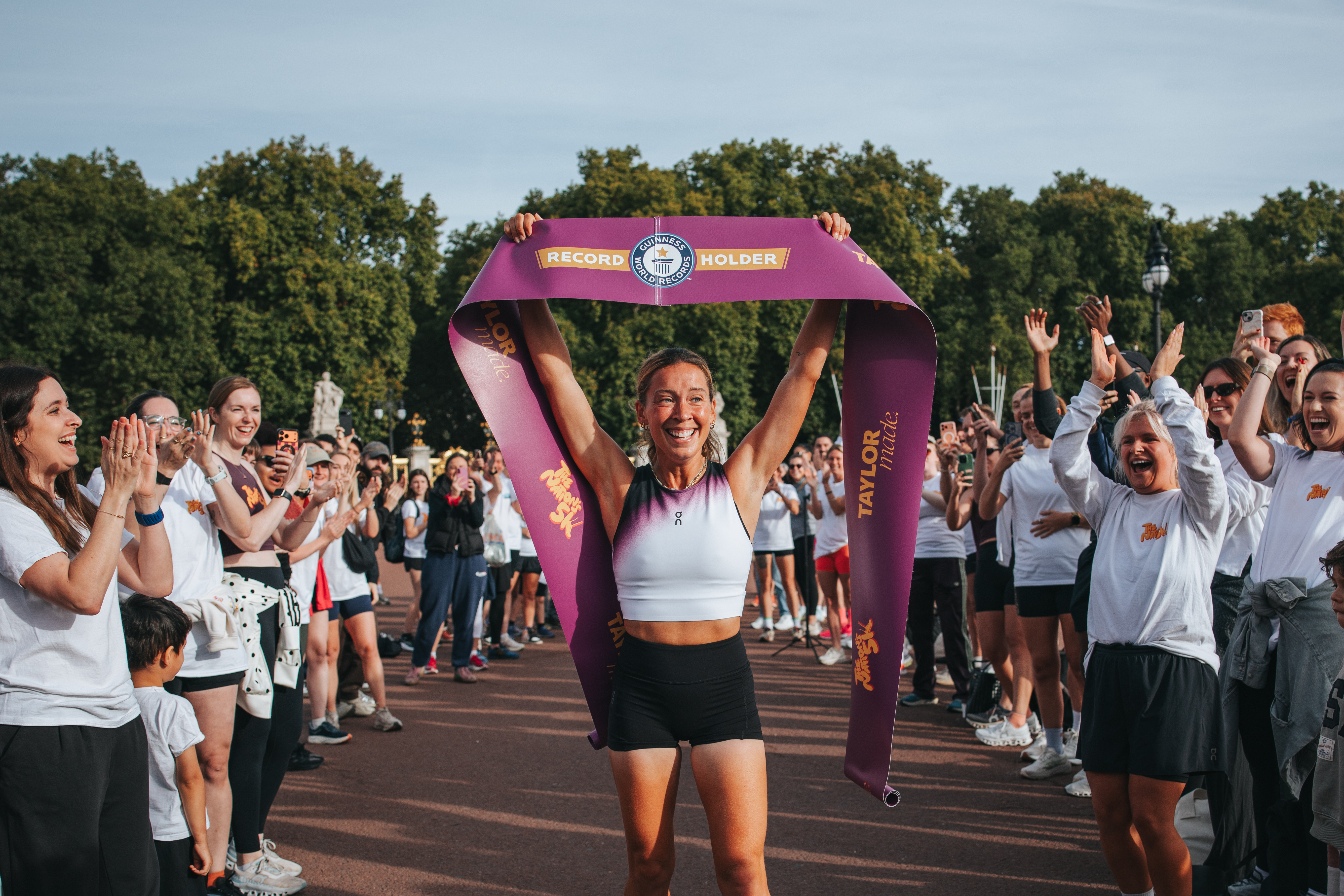 Esmée Gummer The Nation's 5k finish line