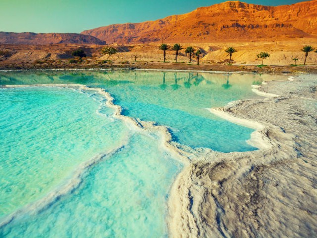 Float in the Dead Sea