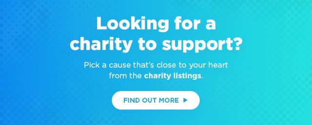 Charity listings