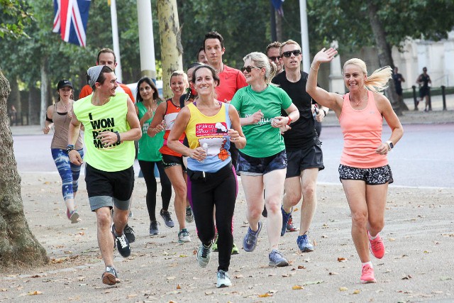 Jenny Meadows at the launch of realbuzz.com Richmond Runfest