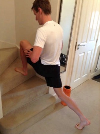 Hamstring and glutes TT stretch