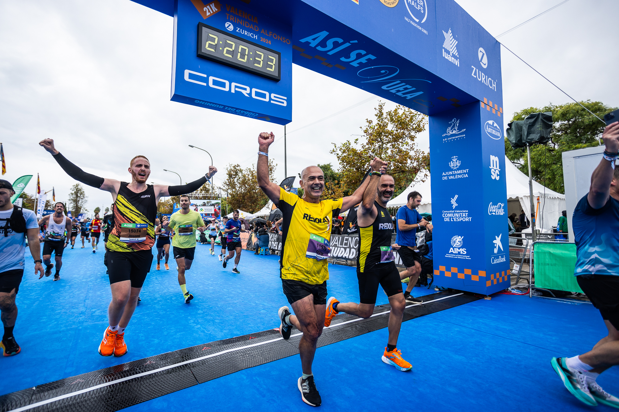 Runner at Valencia Half 